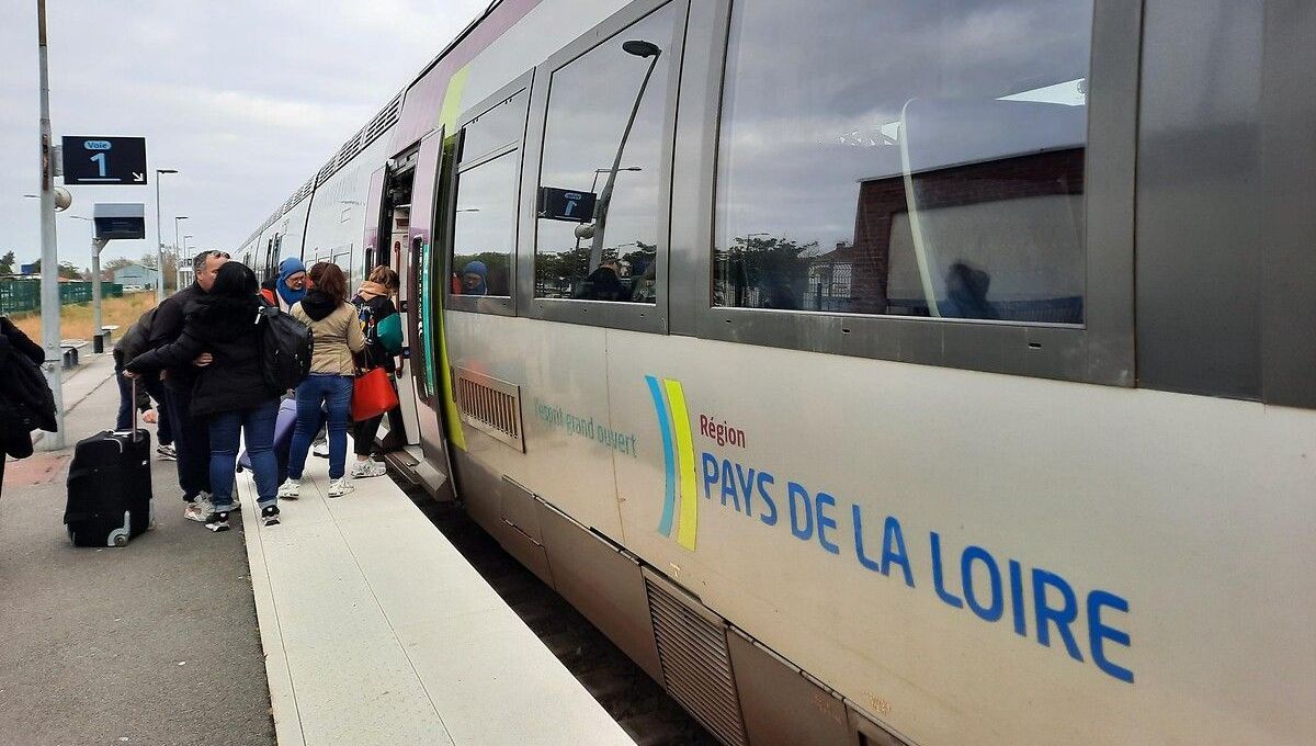 Un train arrache une caténaire près d'Ancenis, la circulation perturbée entre Nantes et Angers