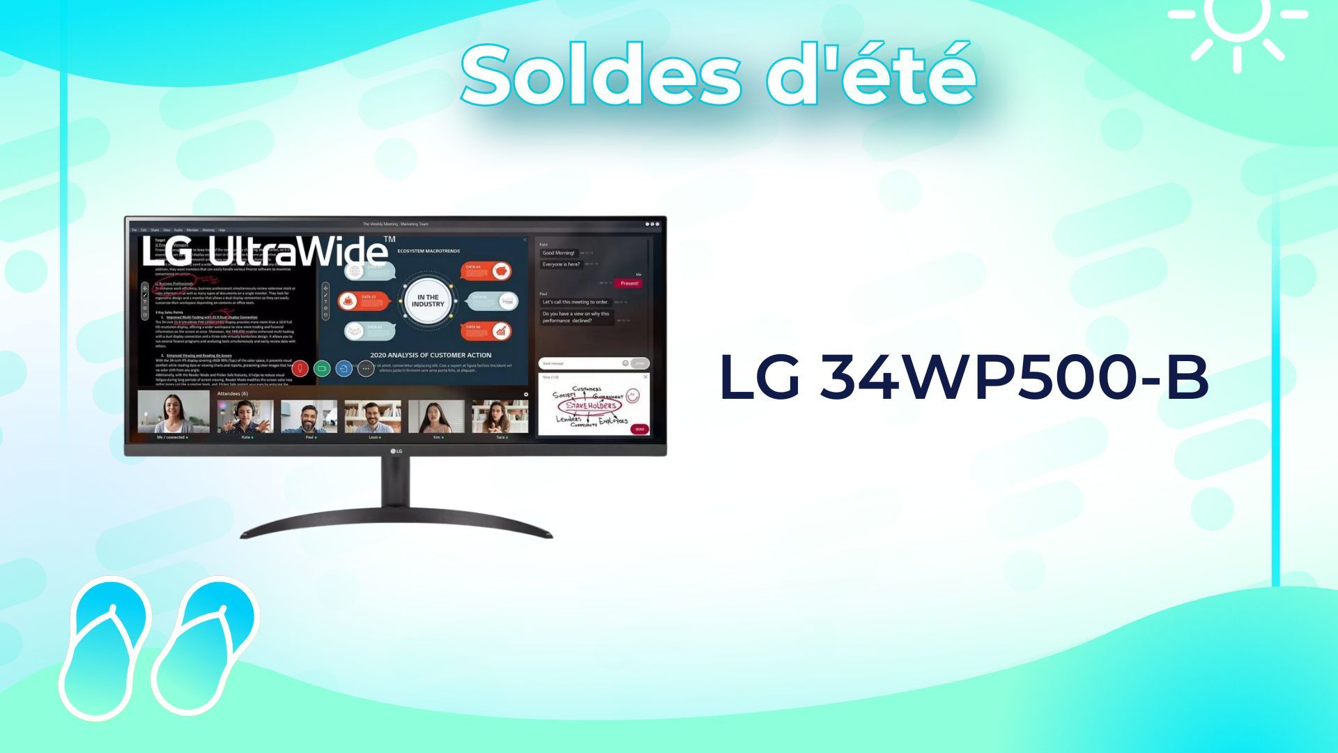 Cet écran PC ultra-large de 34 pouces signé LG est soldé à seulement 229 €