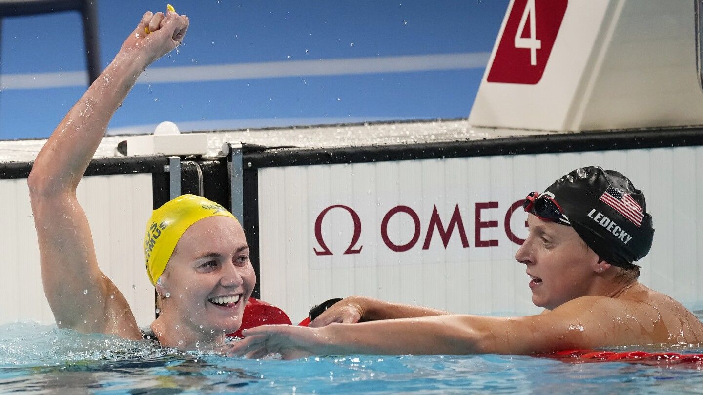 Titmus hands Ledecky another Olympic defeat, claiming gold in 400 free