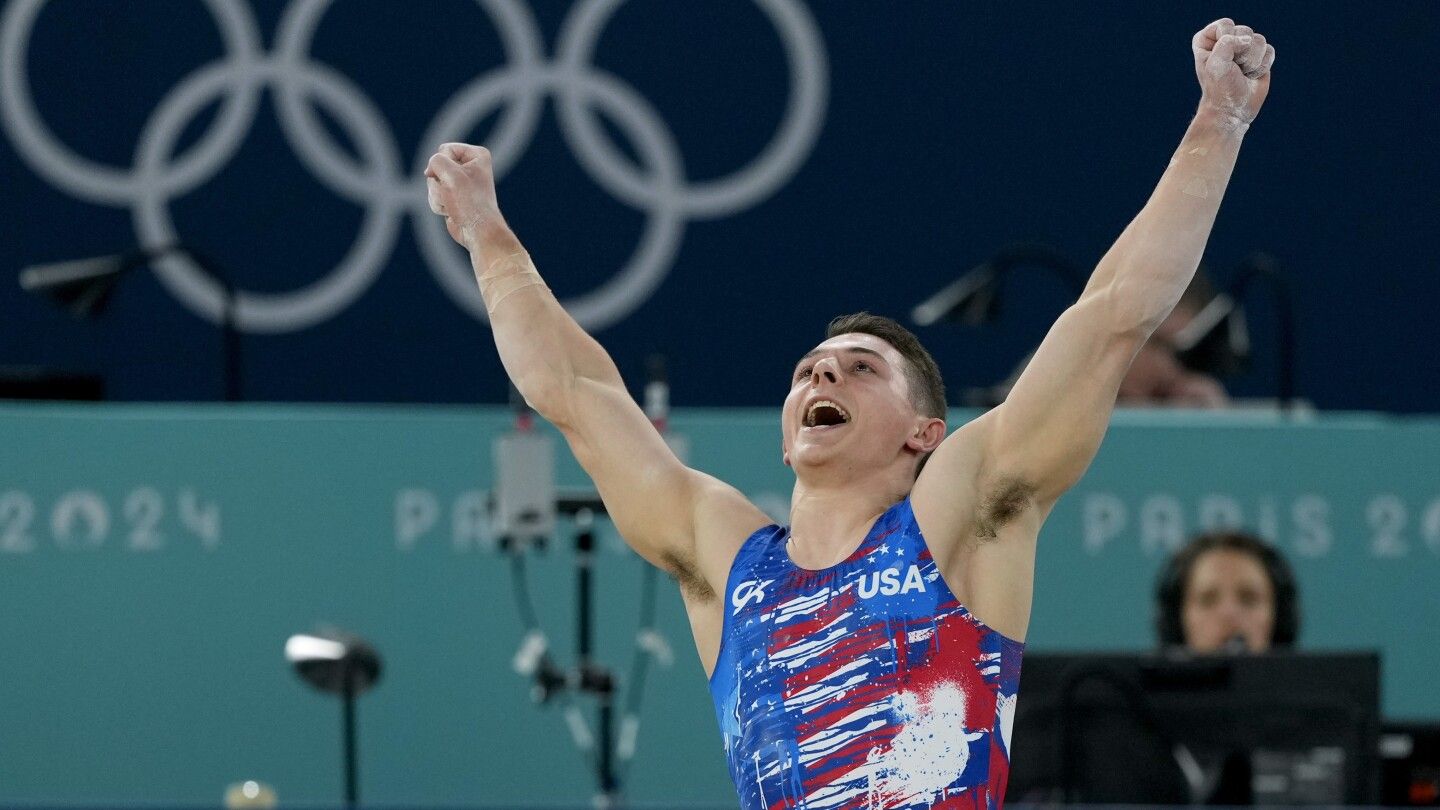 American gymnast Paul Juda has spent most of his career in the background. Not at the Olympics