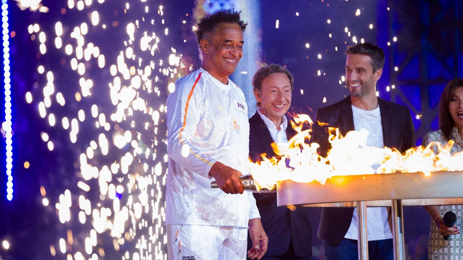 Paralympiques 2024 : "Je vis à travers eux, j'en chiale tellement ça me donne envie", affirme Yannick Noah, capitaine de l'équipe de France de tennis fauteuil