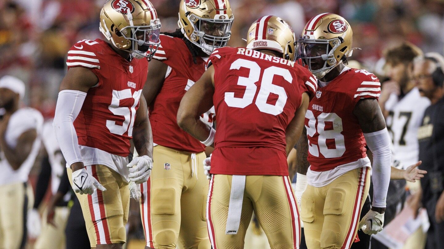 49ers lose Curtis Robinson to torn ACL at practice