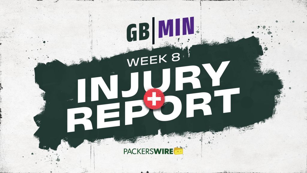 Breaking down Packers' final injury report of Week 8 vs. Vikings