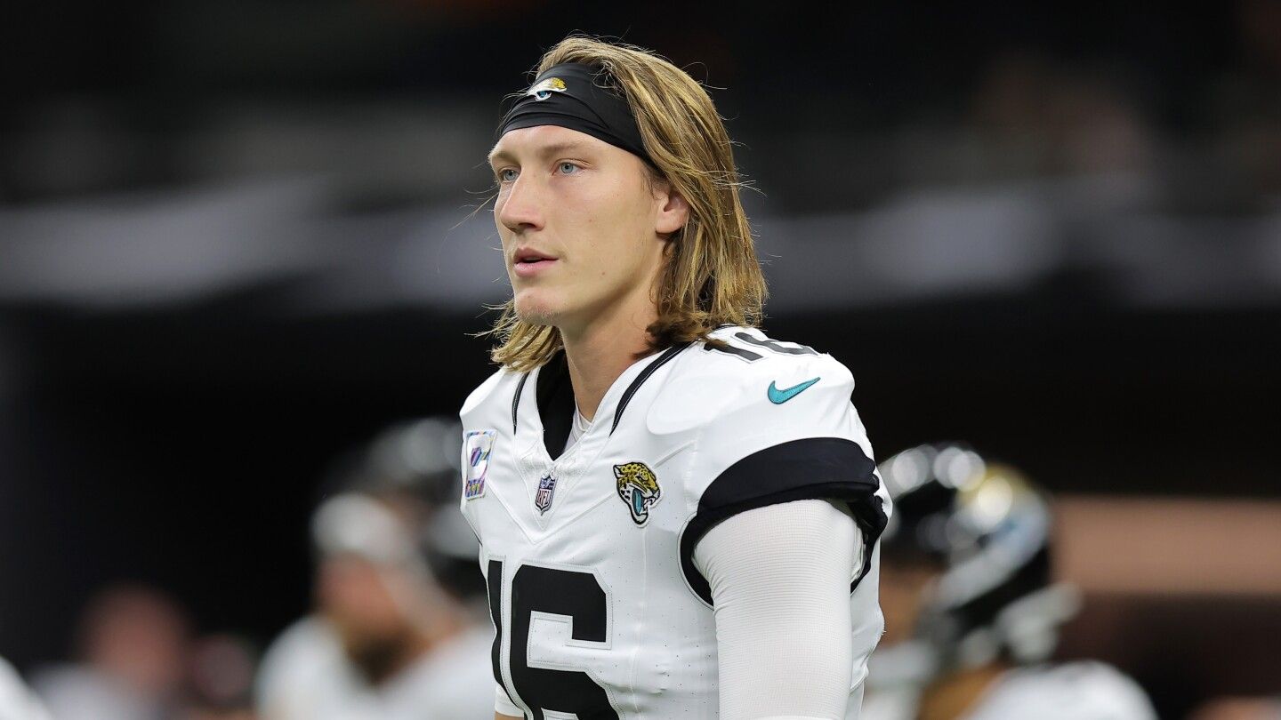 Trevor Lawrence is questionable for Sunday's game