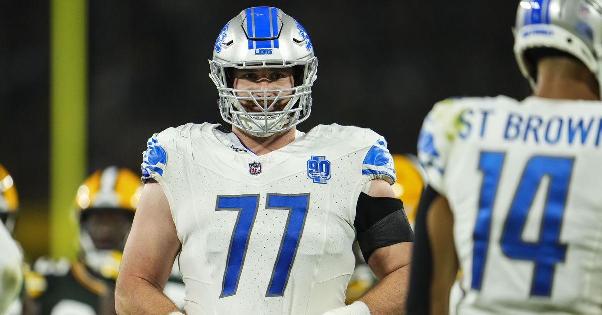 Detroit Lions injury report: Frank Ragnow misses another practice