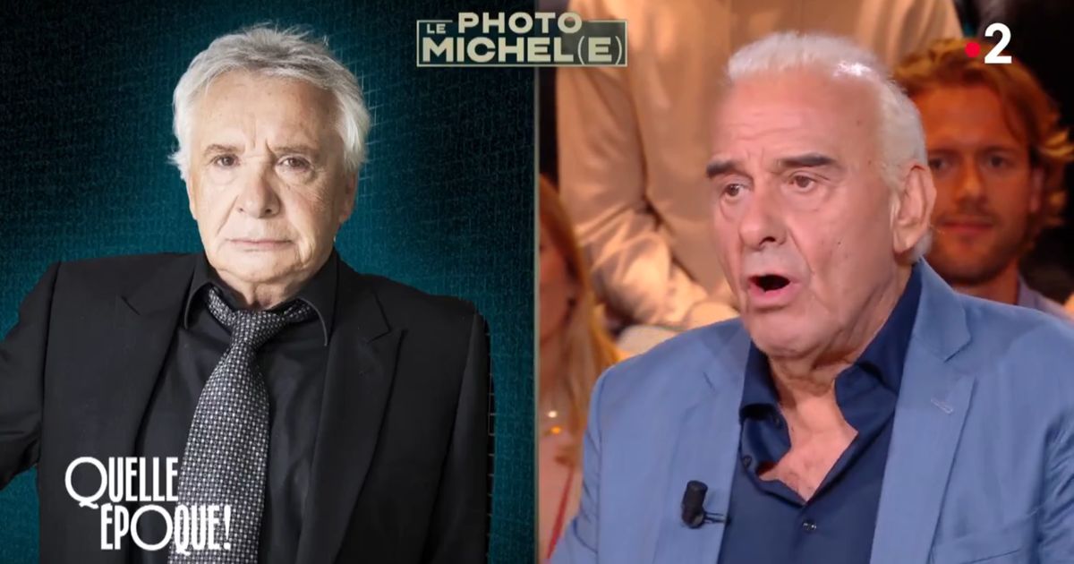 "Il n'a pas d'idées" : Michel Fugain tacle Michel Sardou, son ami de trente ans, dans "Quelle époque!"