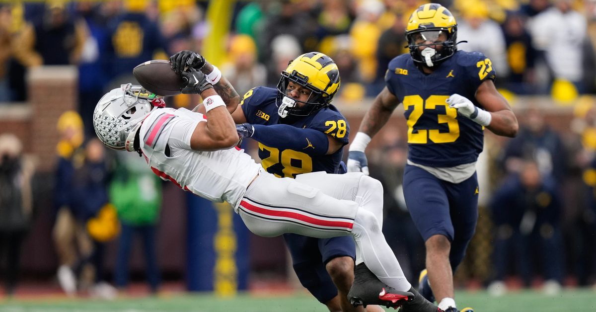 PFF snap counts, grades from Michigan’s win over Ohio State