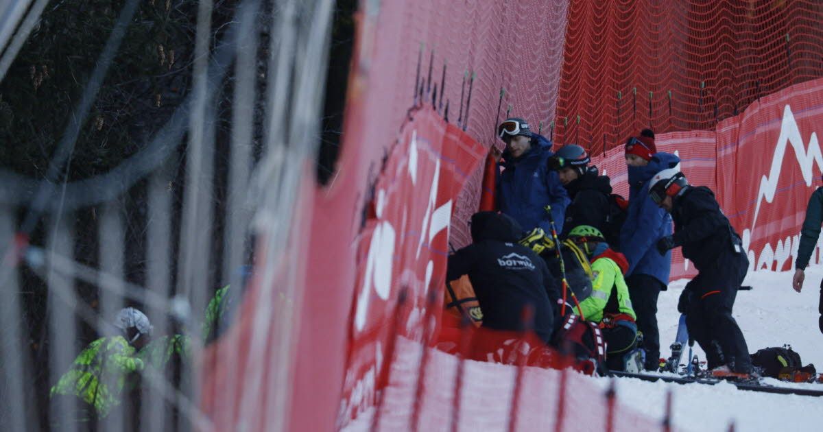 Ski alpin L'inquiétude autour de Cyprien Sarrazin après sa lourde chute à Bormio