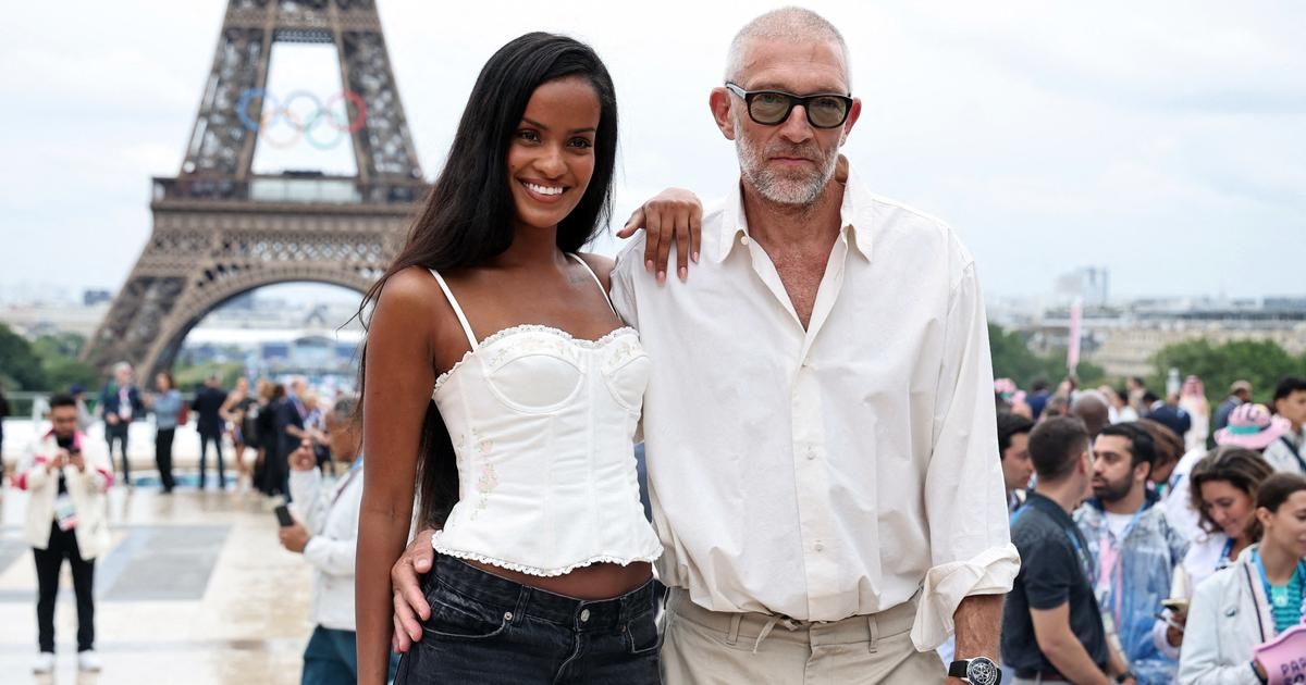 Bientôt à nouveau papa à 58 ans, Vincent Cassel pose avec sa compagne Narah Baptista et son baby bump