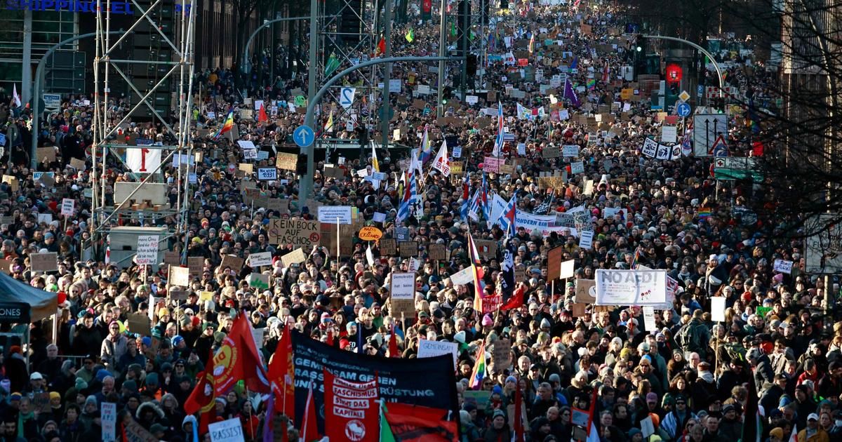 Allemagne : revers électoral pour l'extrême droite après des manifestations