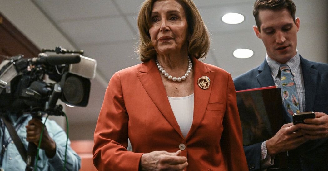 Pelosi Wants F.B.I. to Investigate Pro-Palestinian Protesters