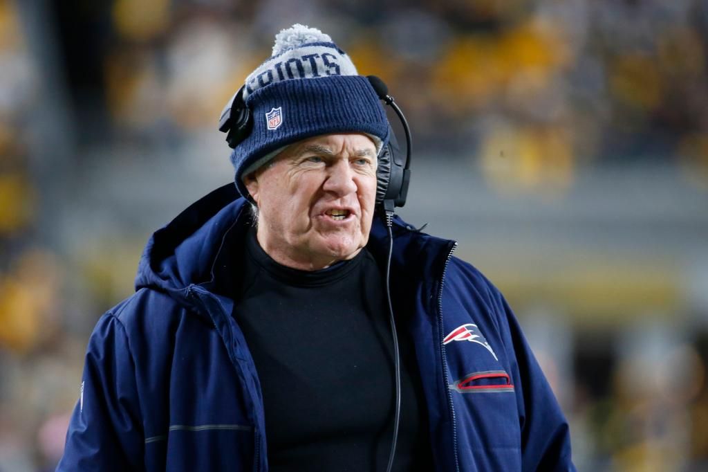 Bill Belichick could end up in TV after losing out on Falcons job