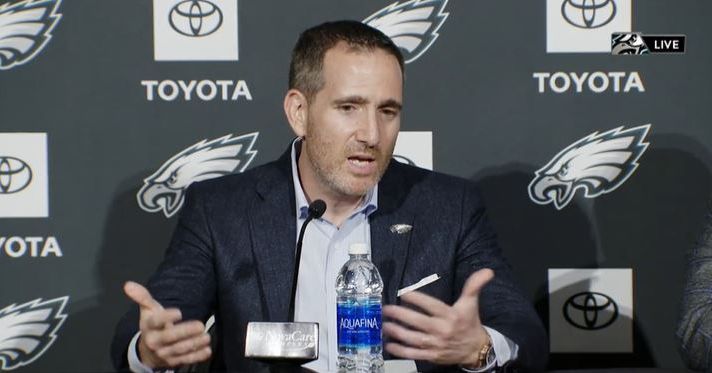 Howie Roseman said the Eagles “didn’t want to get too cute” with the No. 30 pick so they took Nolan Smith