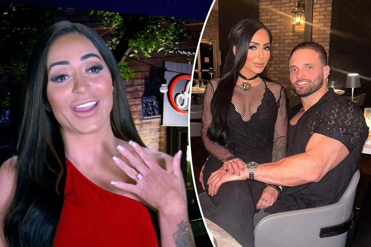 'Jersey Shore' star Angelina Pivarnick engaged to Vinny Tortorella