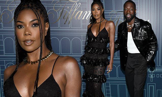 Gabrielle Union and Dwyane Wade rock fashionable looks at Tiffany & Co. Fifth Avenue reopening