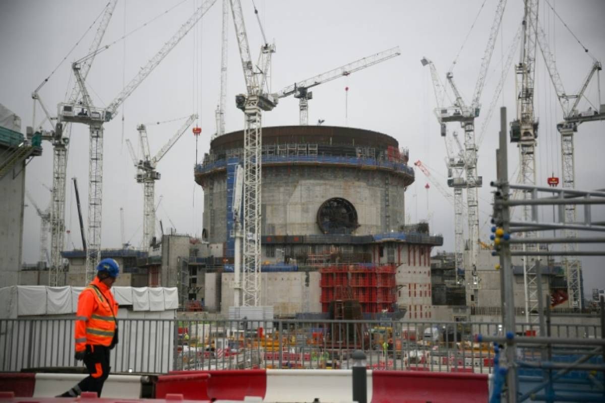 A Hinkley Point, du béton, de l'acier, et une filière nucléaire pleine d'espoir