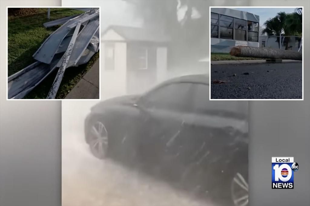 Severe weather tears across Florida as more storms develop in Deep South