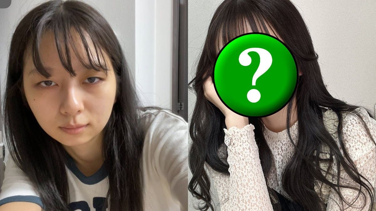 日本YouTuber親自示範「整容級化妝術」 差別大到認不出自己