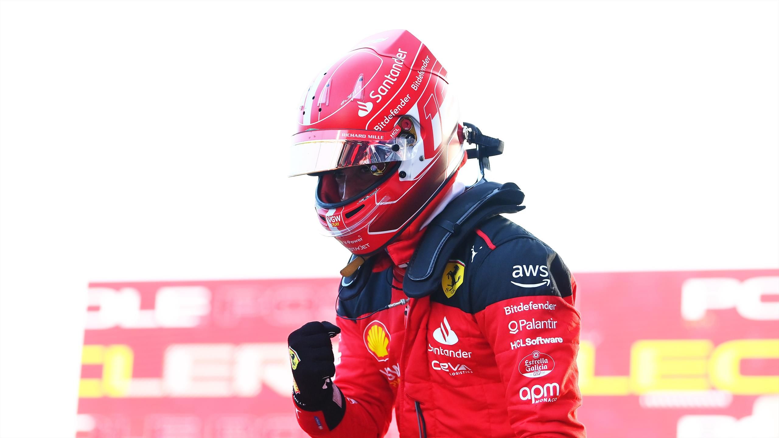 Grand Prix d'Azerbaïdjan | Charles Leclerc (Ferrari) en pole devant Max Verstappen, Lewis Hamilton 5e avec Mercedes