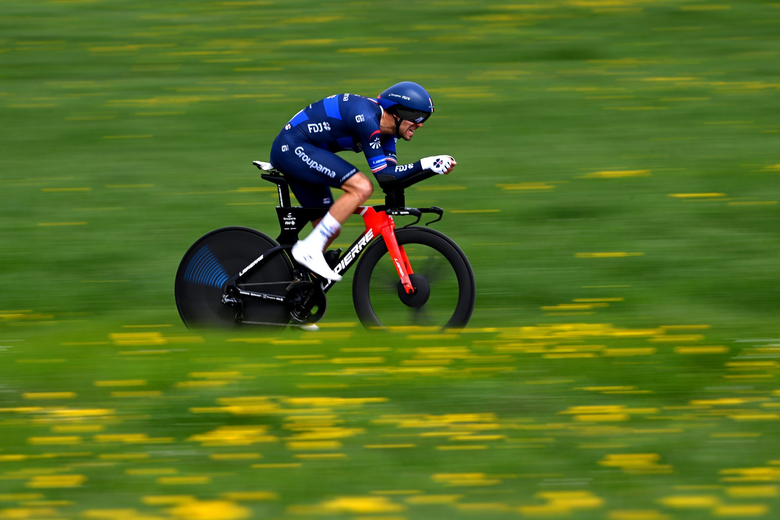 Lenny Martinez et Thibaut Pinot au rendez-vous du chrono