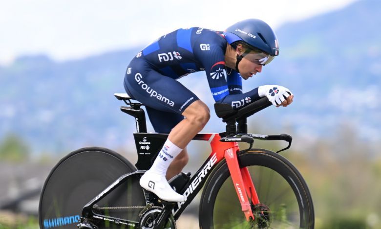 Tour de Romandie - Lenny Martinez : "C'était mon premier long chrono..."