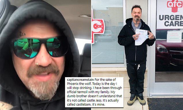 Bam Margera swears off bottle in series of posts where he claims he tested negative for meth