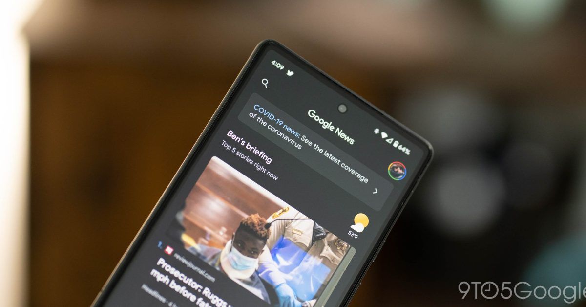 Google News Material You and tablet redesign rolling out