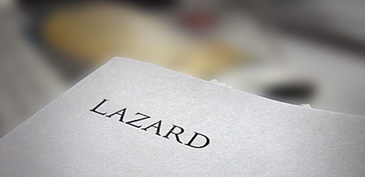 Lazard, en perte, supprime 10% de ses effectifs