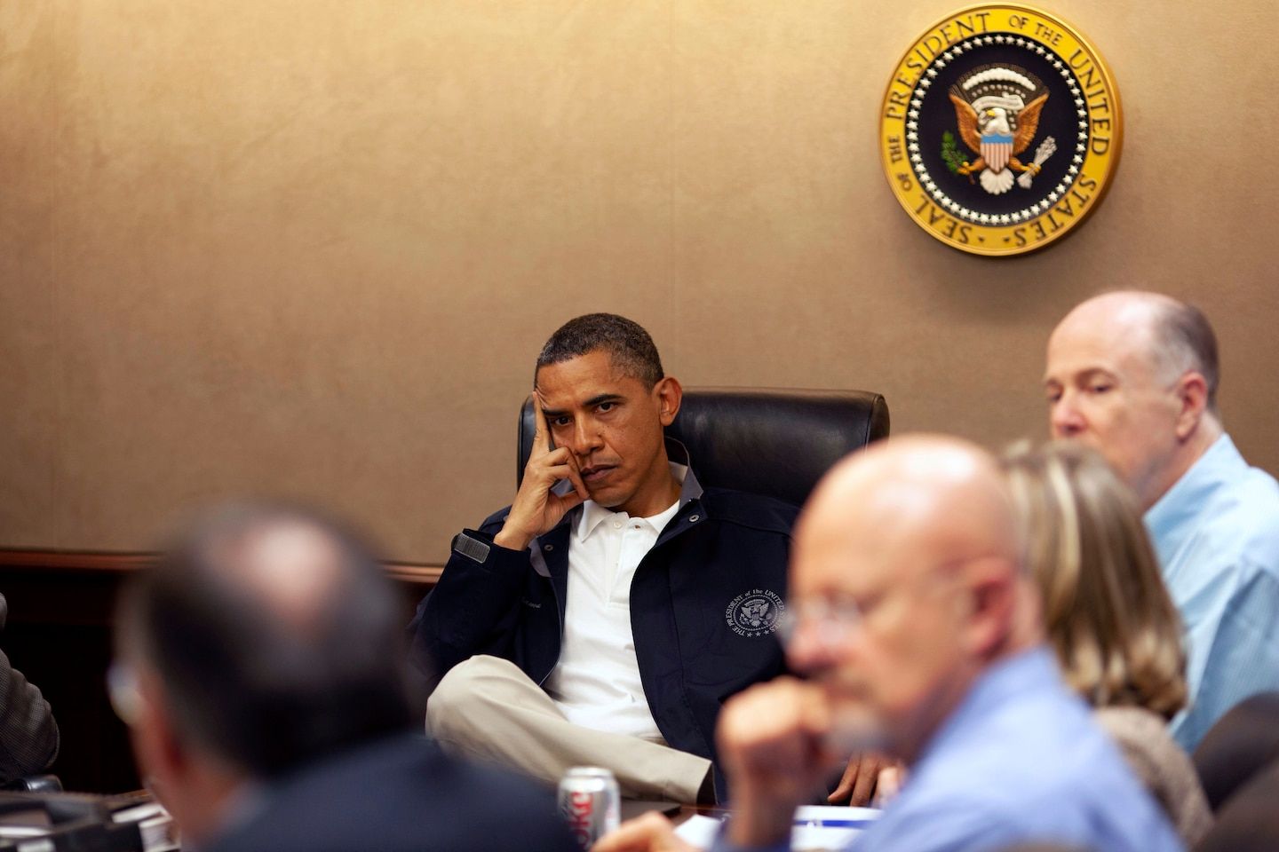 Newly released White House photos capture the day bin Laden was killed