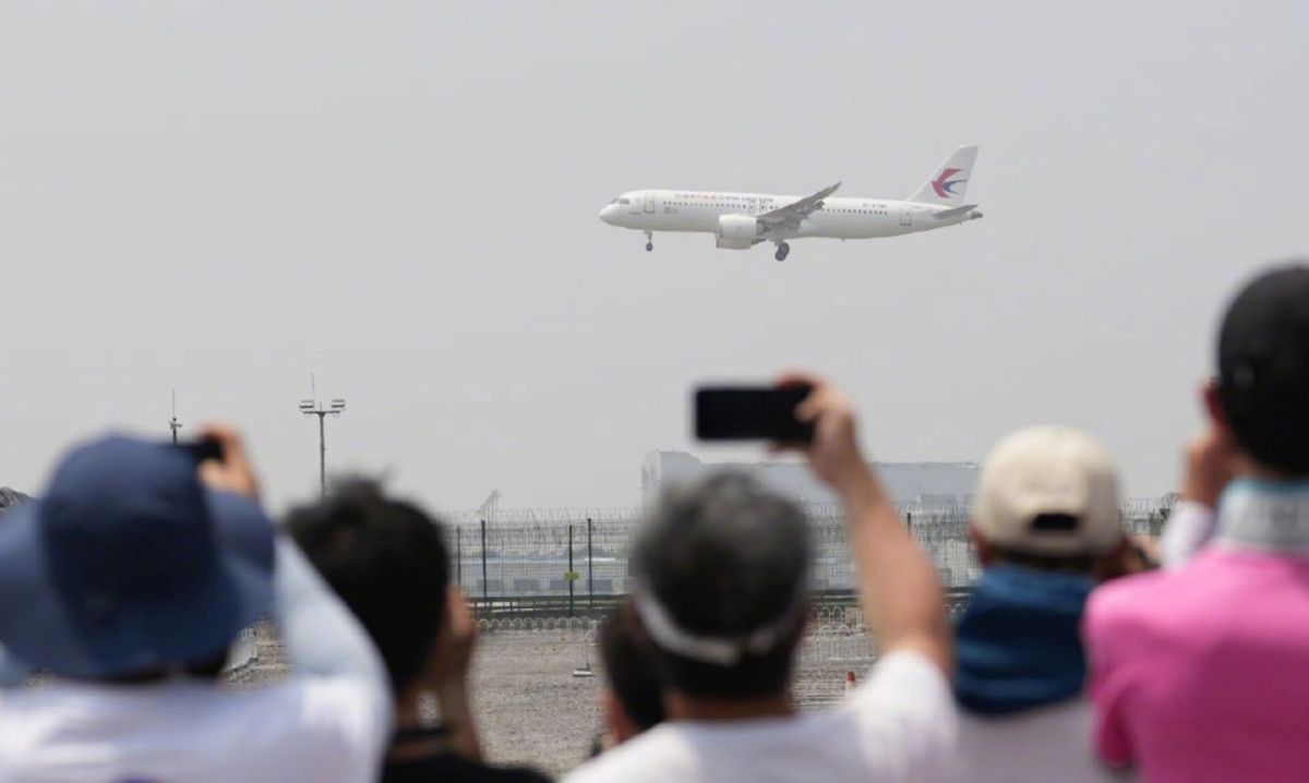 國產C919客機│圓滿完成首次載客商業飛行 波音微博發文祝賀