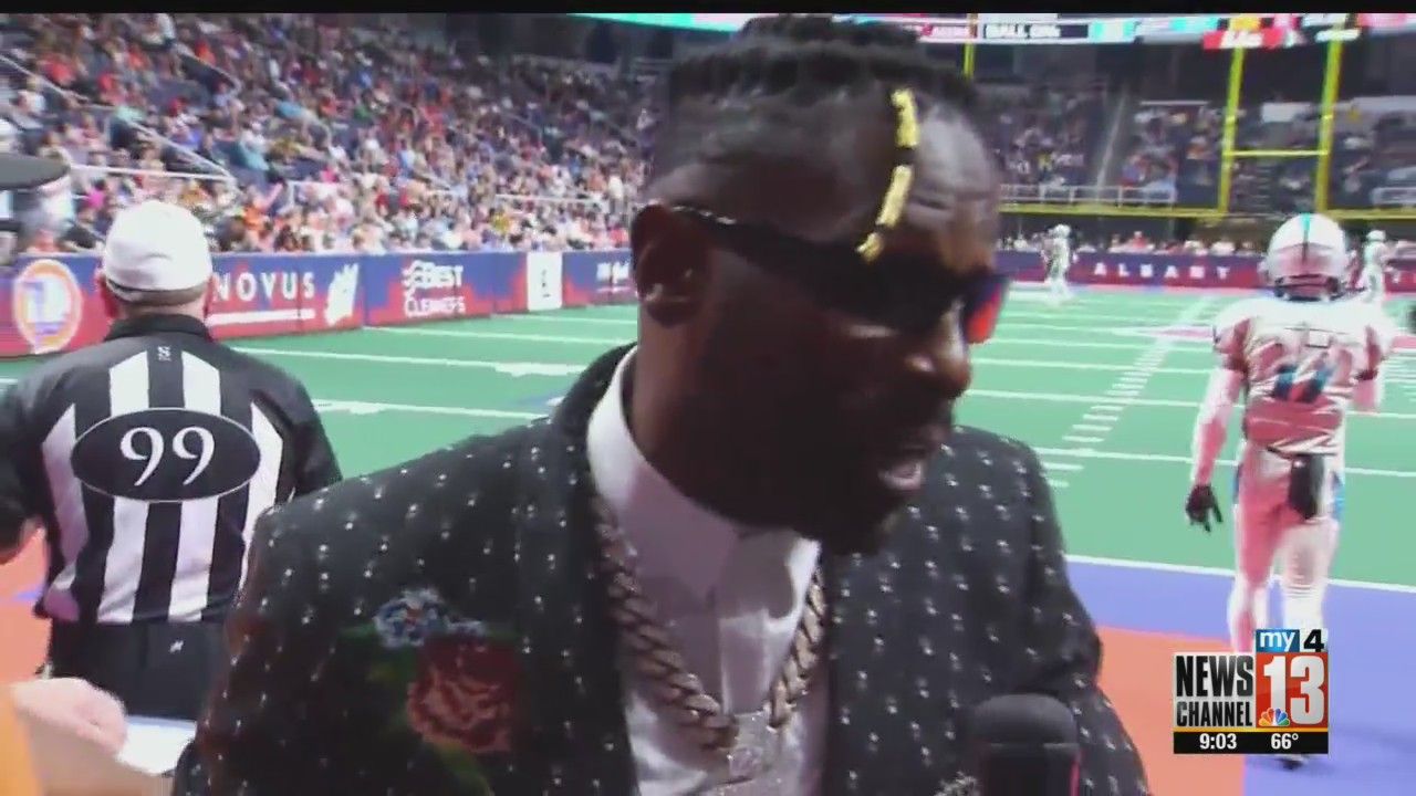 Antonio Brown doesn't play in Saturday's Albany Empire game