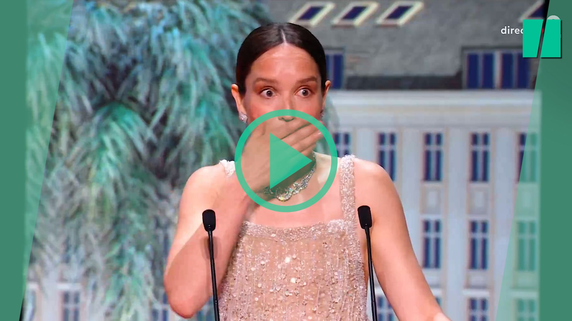 À Cannes, Anaïs Demoustier s’emmêle les pinceaux en remettant la Caméra d’or