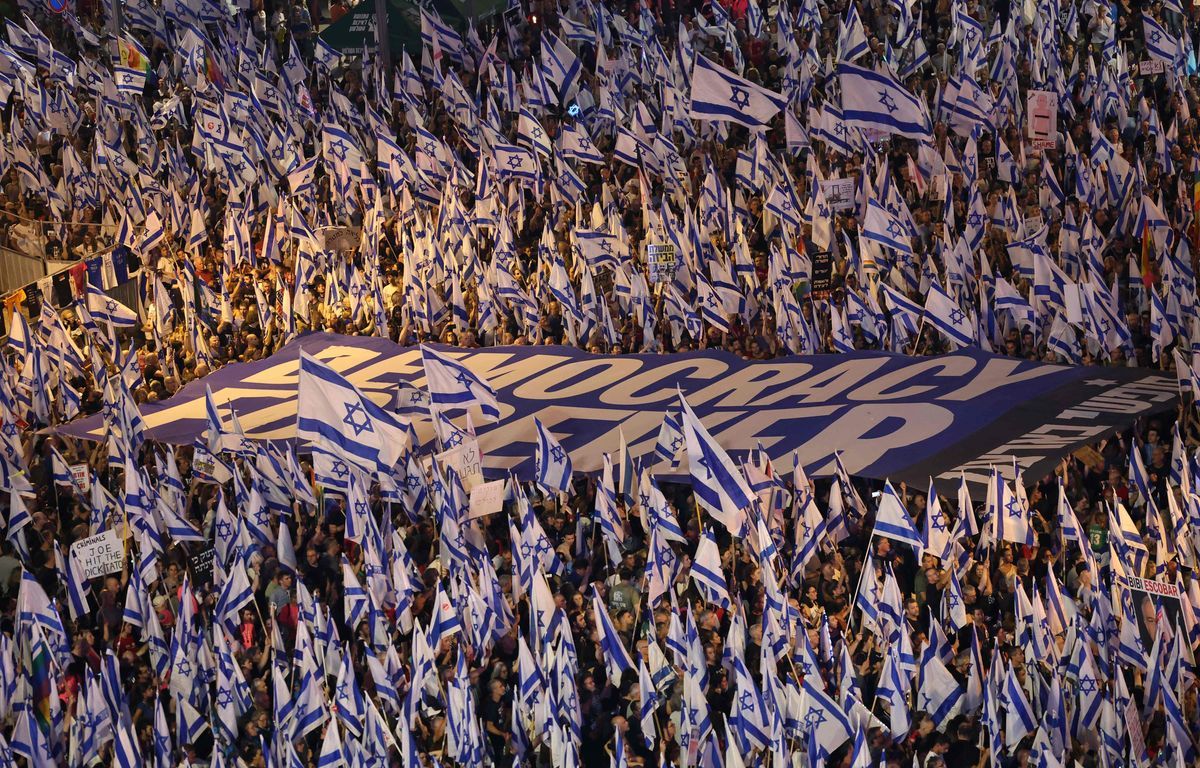 Pour la 21e semaine consécutive, des Israeliens dans la rue contre la réforme judiciaire