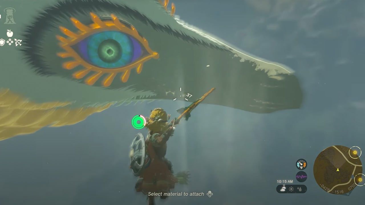 How To Get a Shard of the Light Dragon's Fang in Zelda Tears of the Kingdom