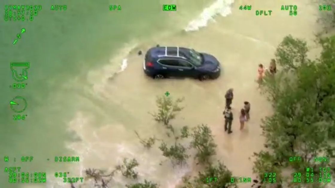 VIDEO: Florida woman arrested after allegedly speeding down beach, almost striking child before ‘plowing’ into water