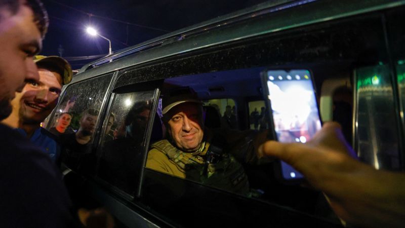 Wagner chief Prigozhin is in Belarus following armed rebellion, Lukashenko says