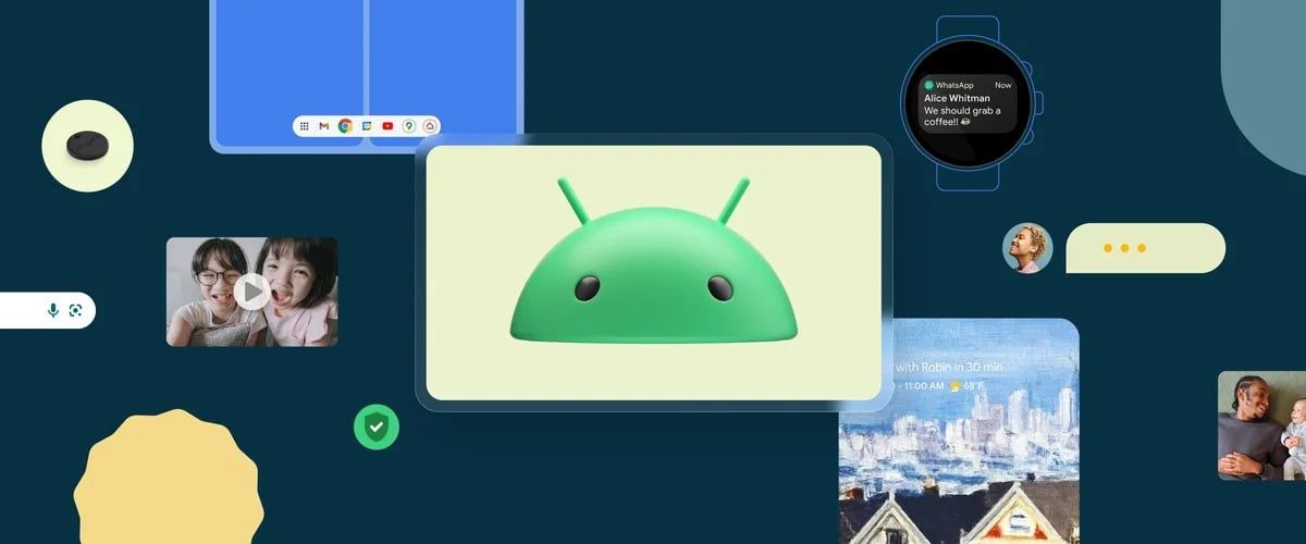 Android se relooke : fini le logo plat, bonjour la 3D