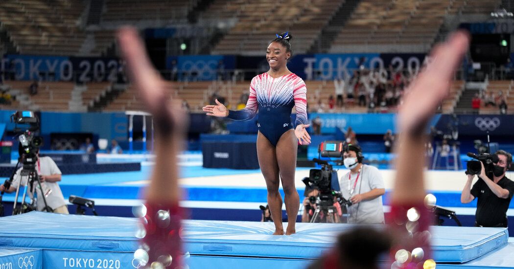 Simone Biles Signals a Return to Elite Gymnastics