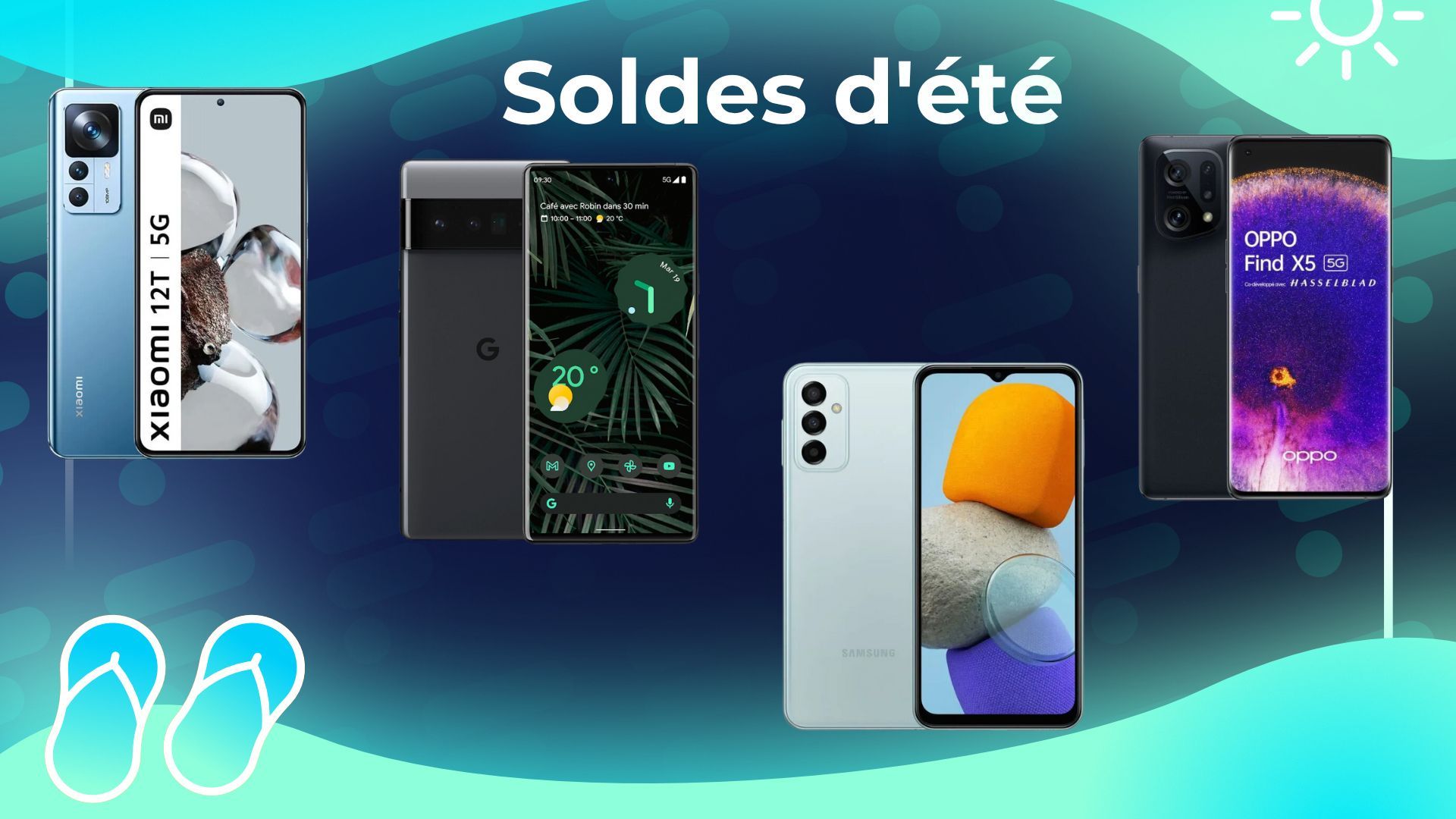 Les 6 meilleures offres pour changer son smartphone durant les soldes d’été 2023