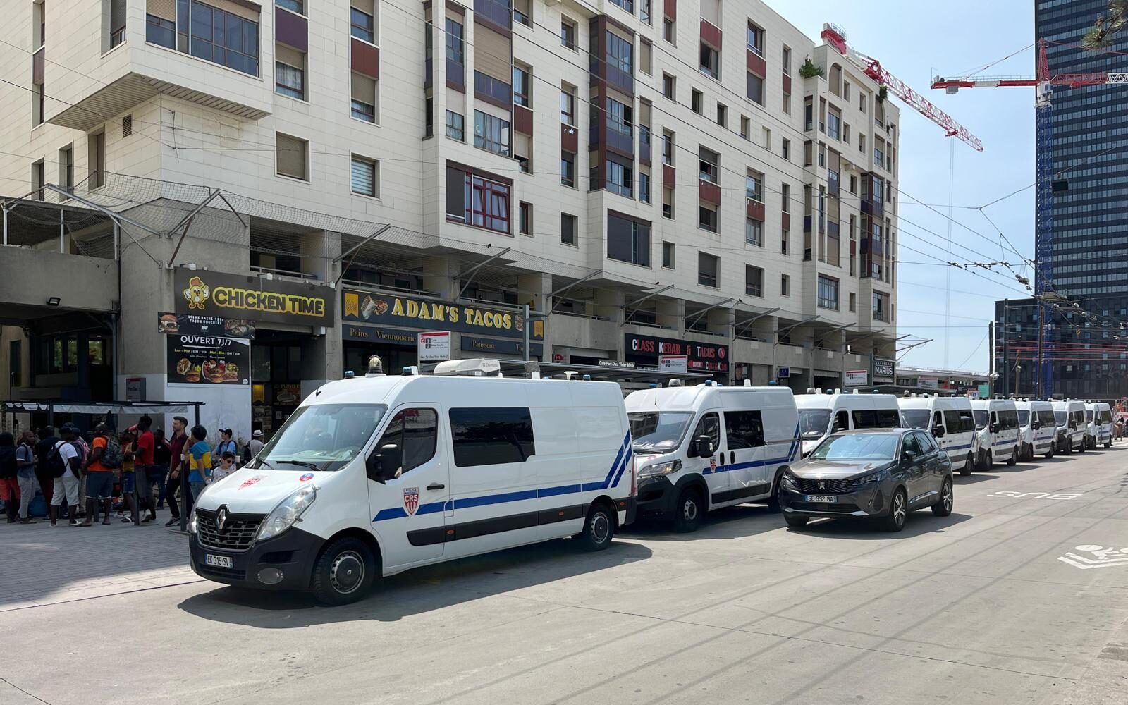 A Lyon, le campement de la place de Milan à la Part-Dieu évacué