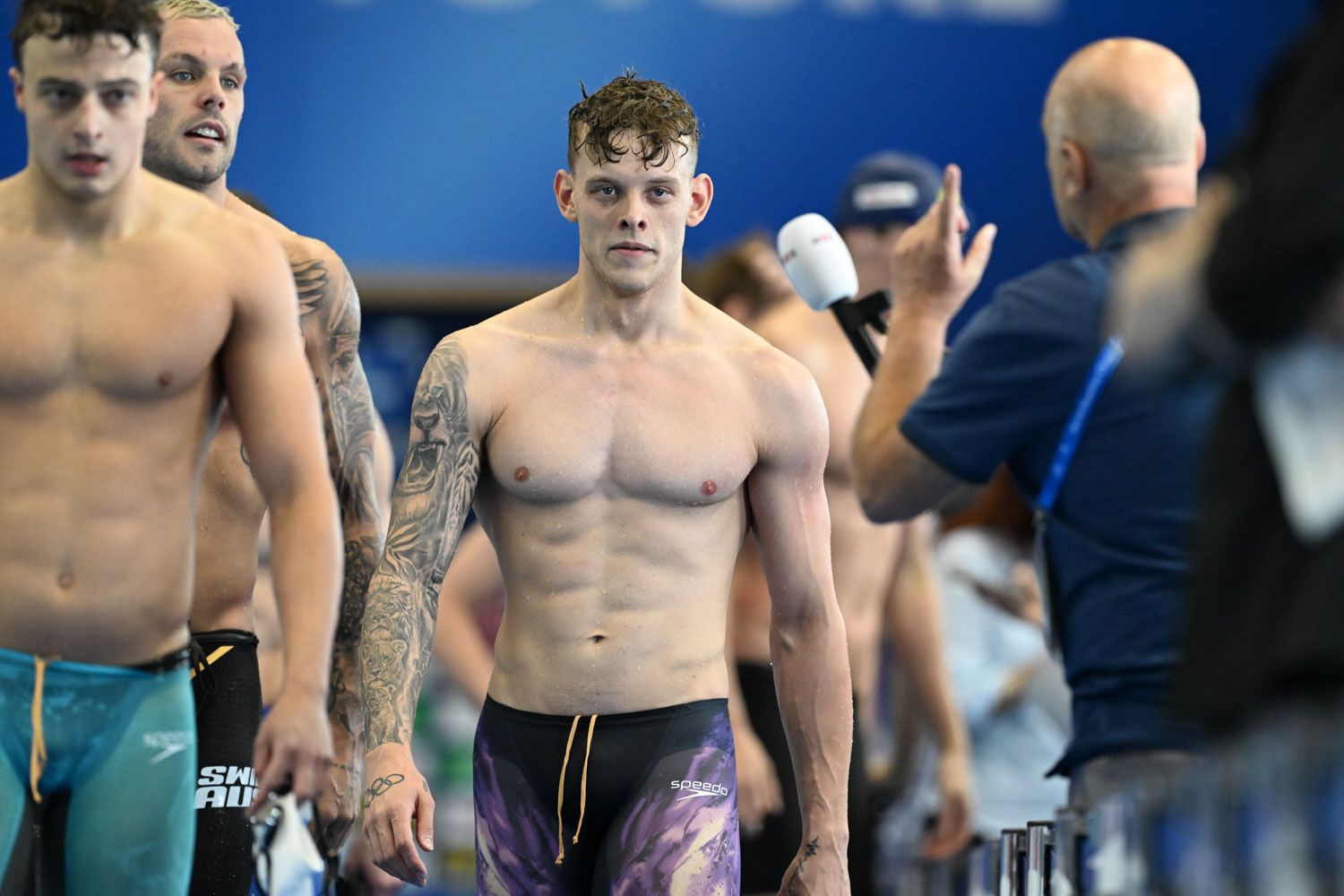 Richards, Dean, and Kibler Headline Men's 4x200 FR Relay Prelims (Full Lineups)