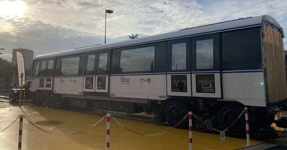 Voici le nouveau métro marseillais (avec la climatisation !)