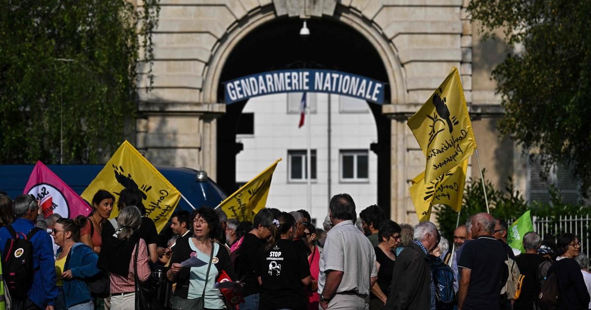 Sainte-Soline : un an de prison ferme pour un manifestant