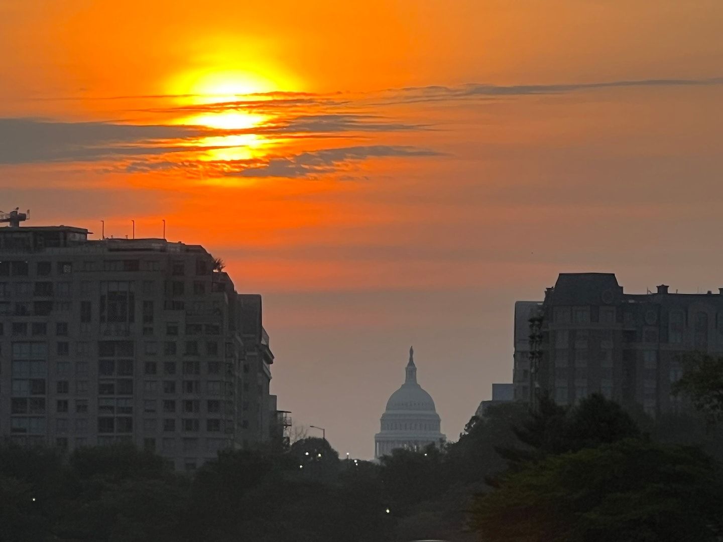 Today's about as hot as it gets most summers in the D.C. area