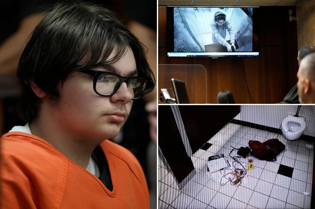 Michigan school shooter Ethan Crumbley's recorded manifesto shocks courtroom