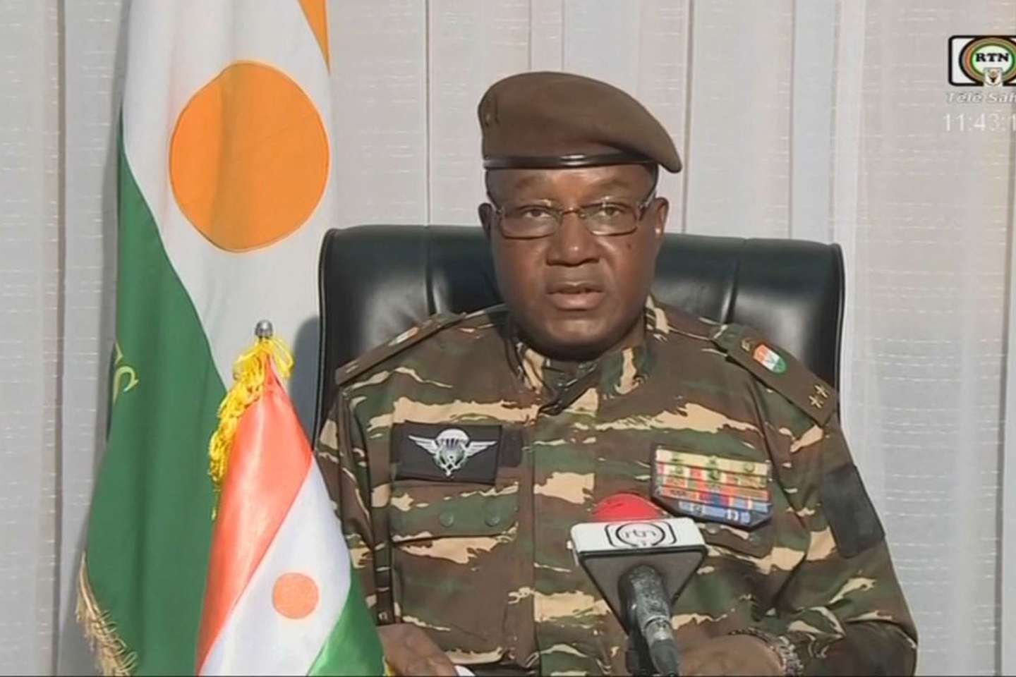 Au Niger, le général Tchiani se déclare à la tête du coup d’Etat en cours pour renverser le président Bazoum