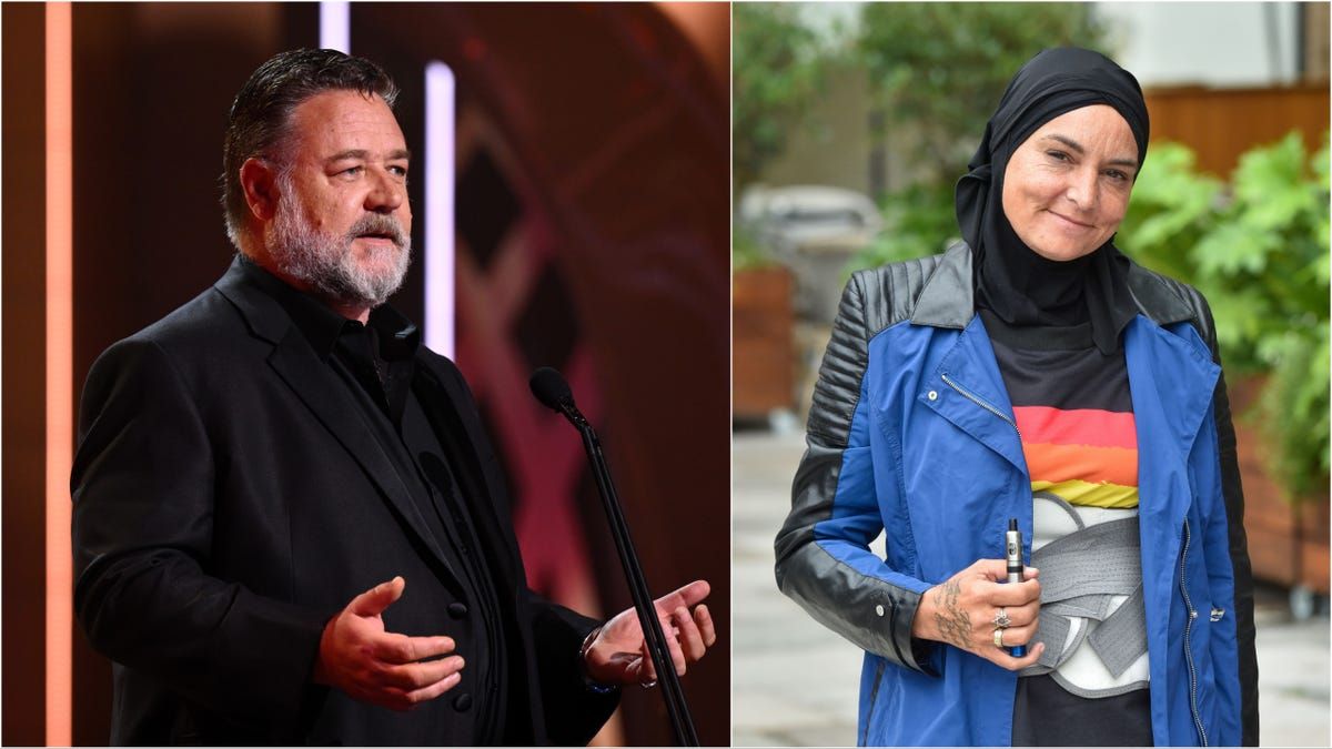 Russell Crowe recalls hanging out with Sinéad O'Connor