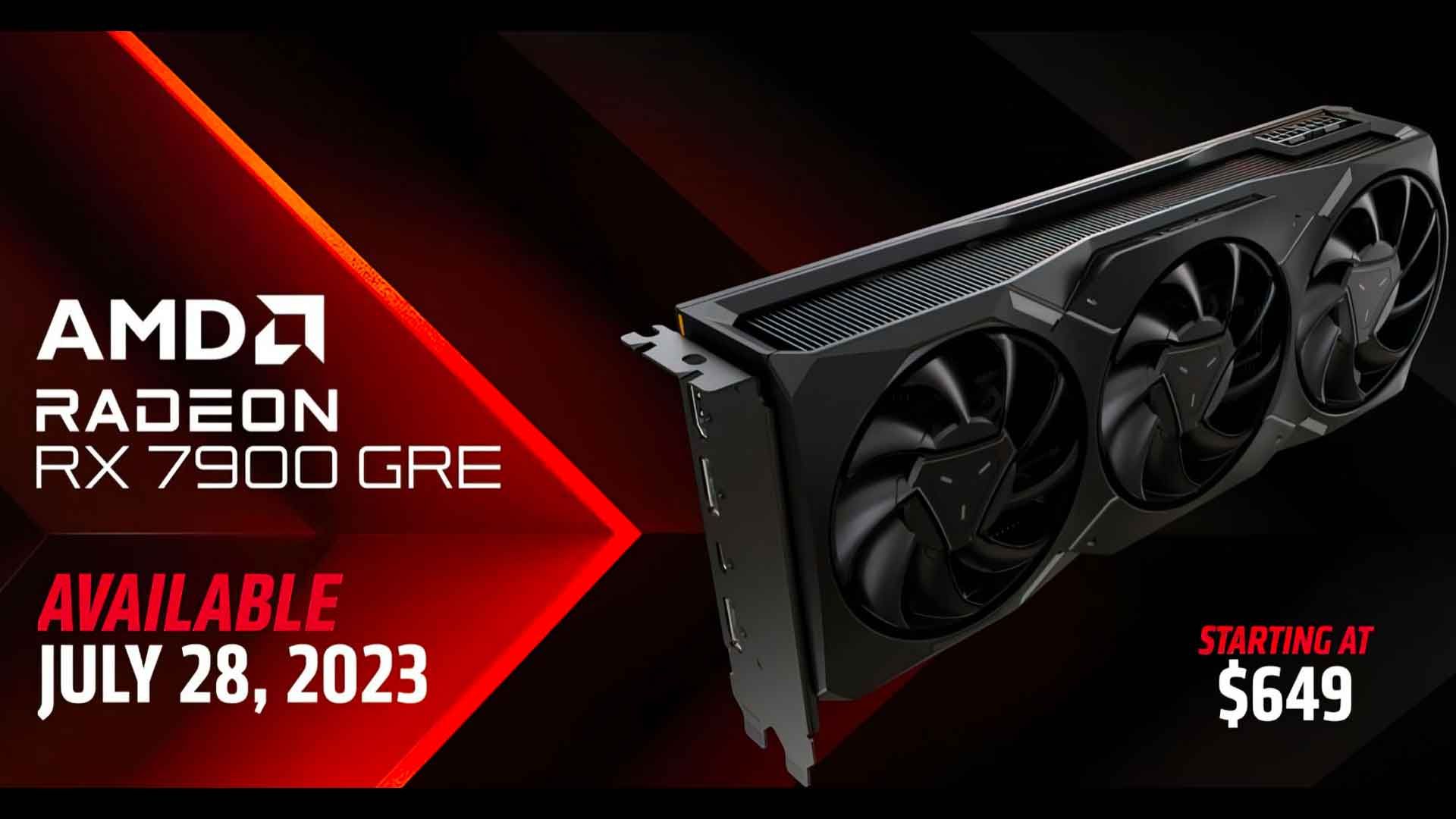 AMD officialise la Radeon RX 7900 à 649 $