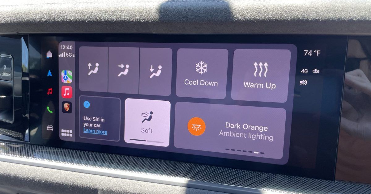 Hands-on with Porsche's new CarPlay app