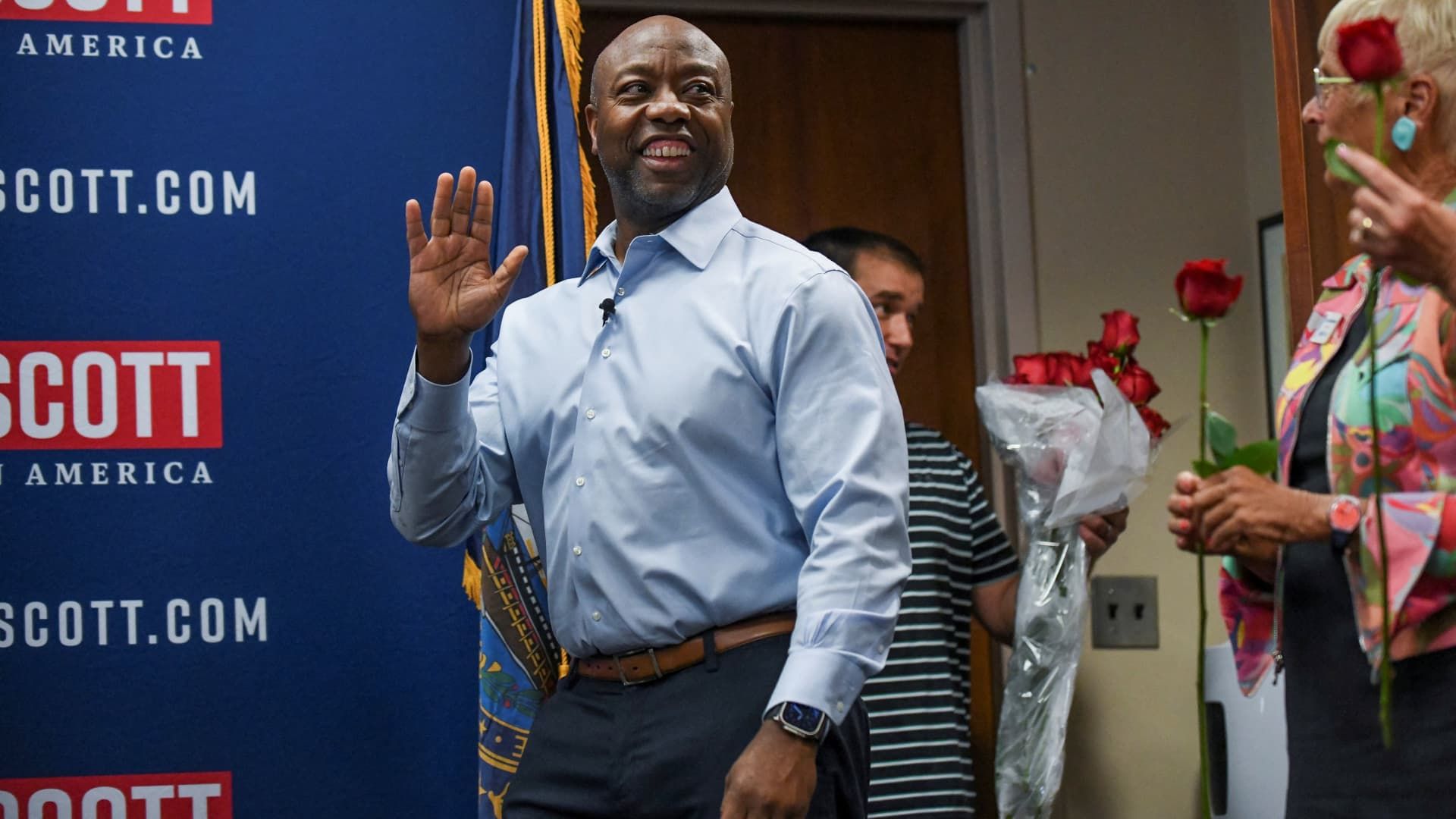 Tim Scott sees big money interest as DeSantis hunts for cash